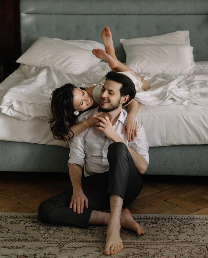 Hình ảnh chúc ngủ ngon vợ chồng kèm thông điệp yêu thương ý nghĩa