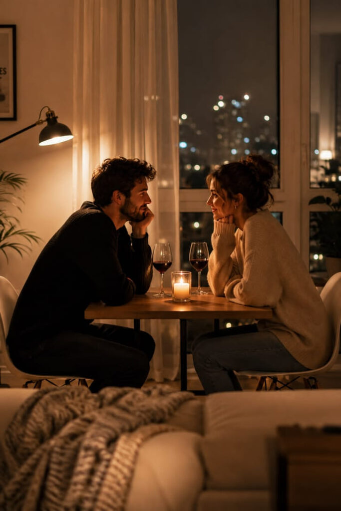 Hình ảnh chúc ngủ ngon vợ chồng thể hiện tình yêu bền chặt theo năm tháng